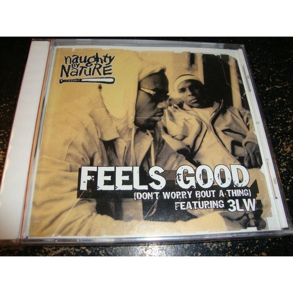 NAUGHTY BY NATURE sealed cd single FEELS GOOD - Picture 1 of 3